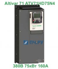 фото Schneider Electric Altivar 71 380В 75кВт 160А ATV71HD75N4