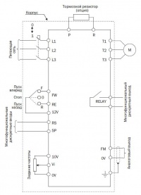 Схема подключения e2-mini-S2L-ip65